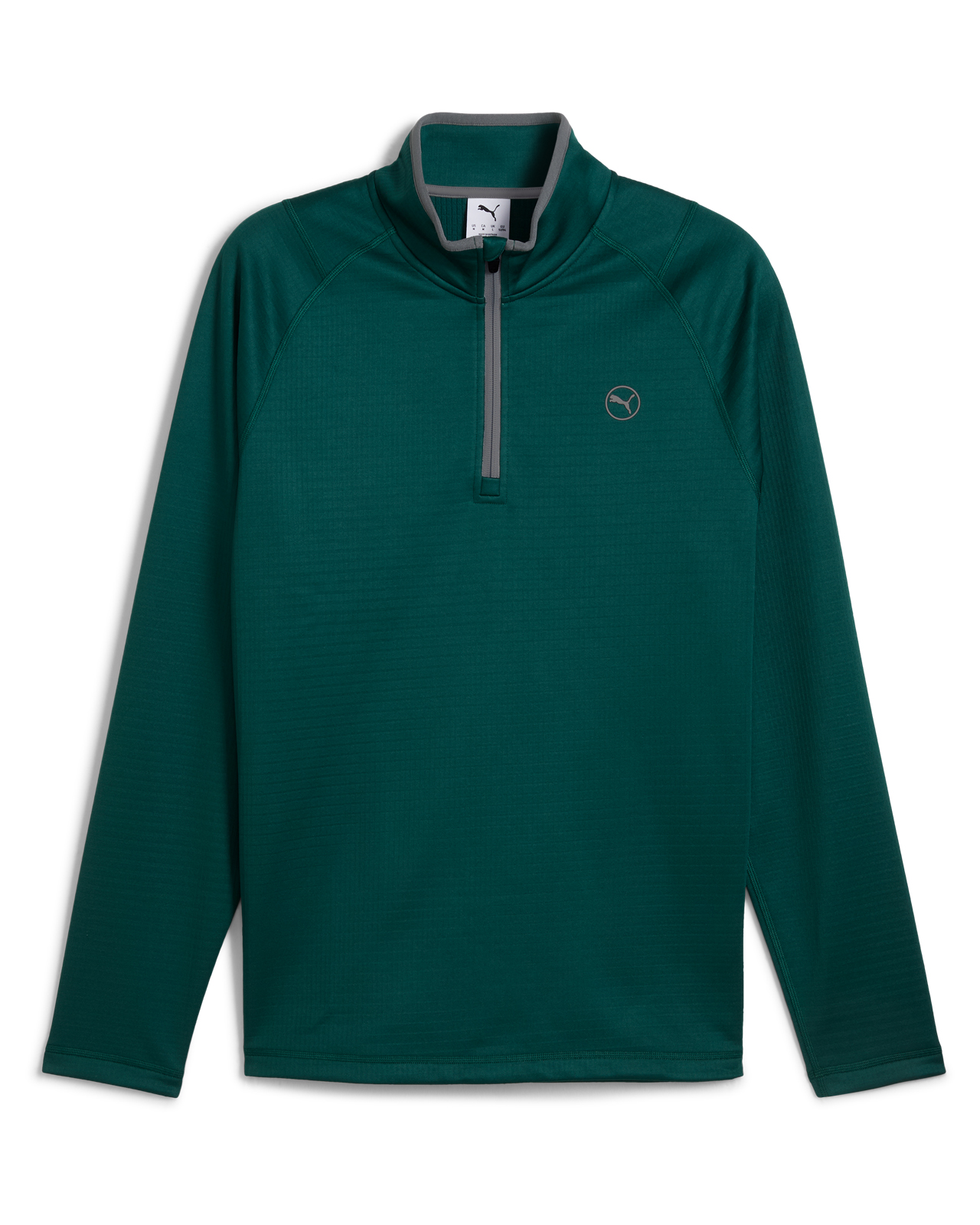 Waffle Fleece, Mellemlagstrøje, Herre - dark_myrtle