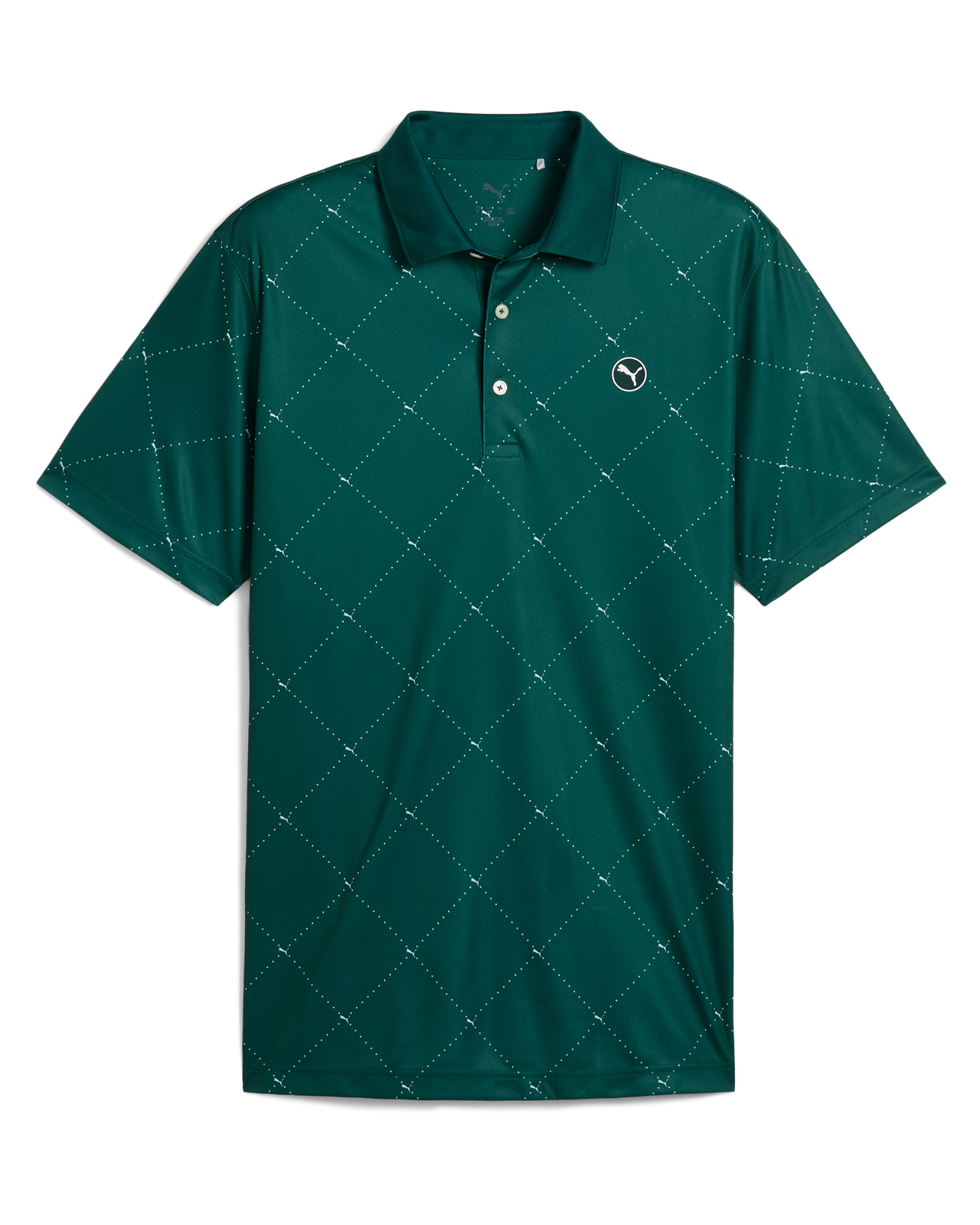 Pure 2.0 Argyle, Polo, Herre - dark_myrtle_white_glow