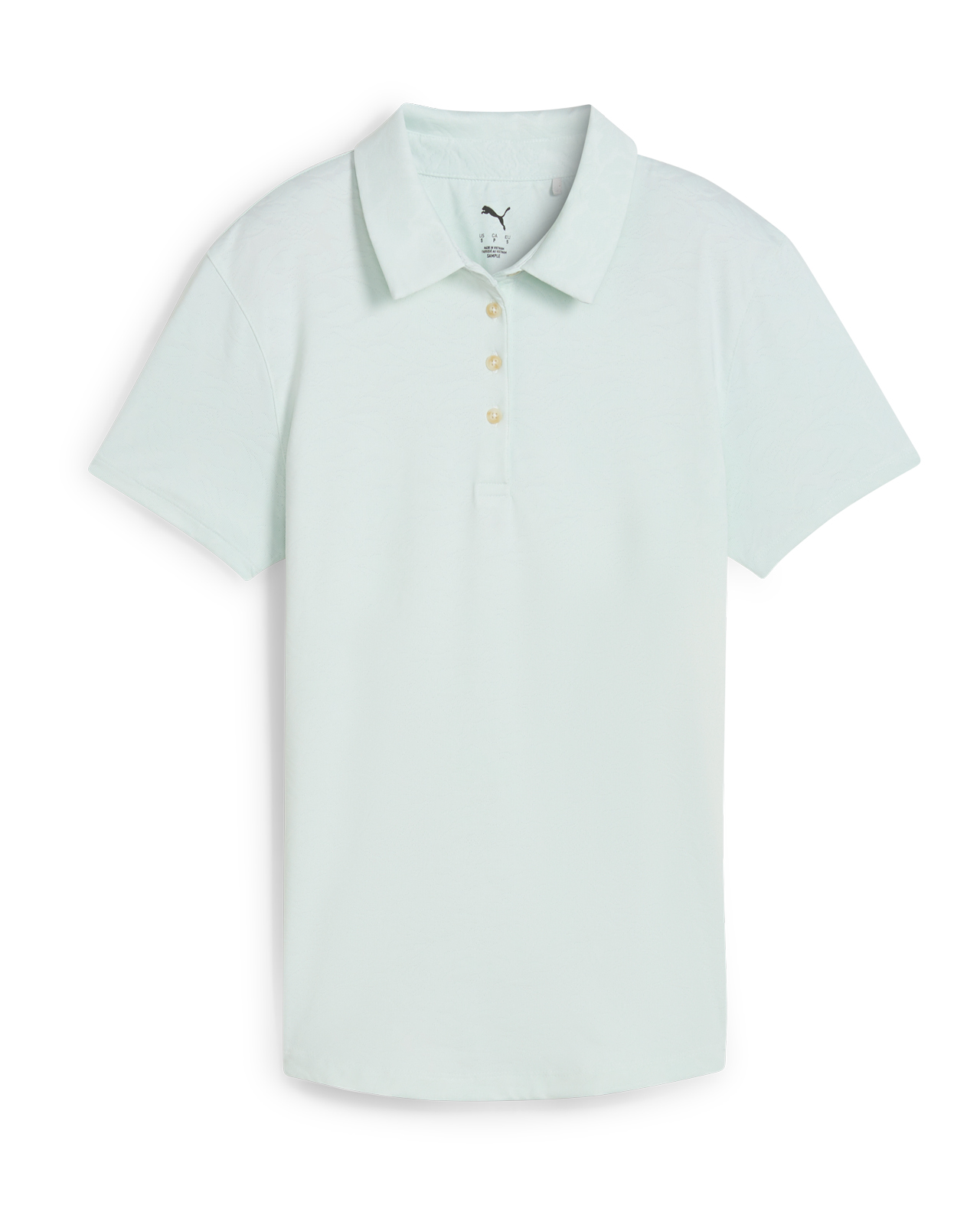 Lianas Jacquard, Polo, Dame - peaceful_blue