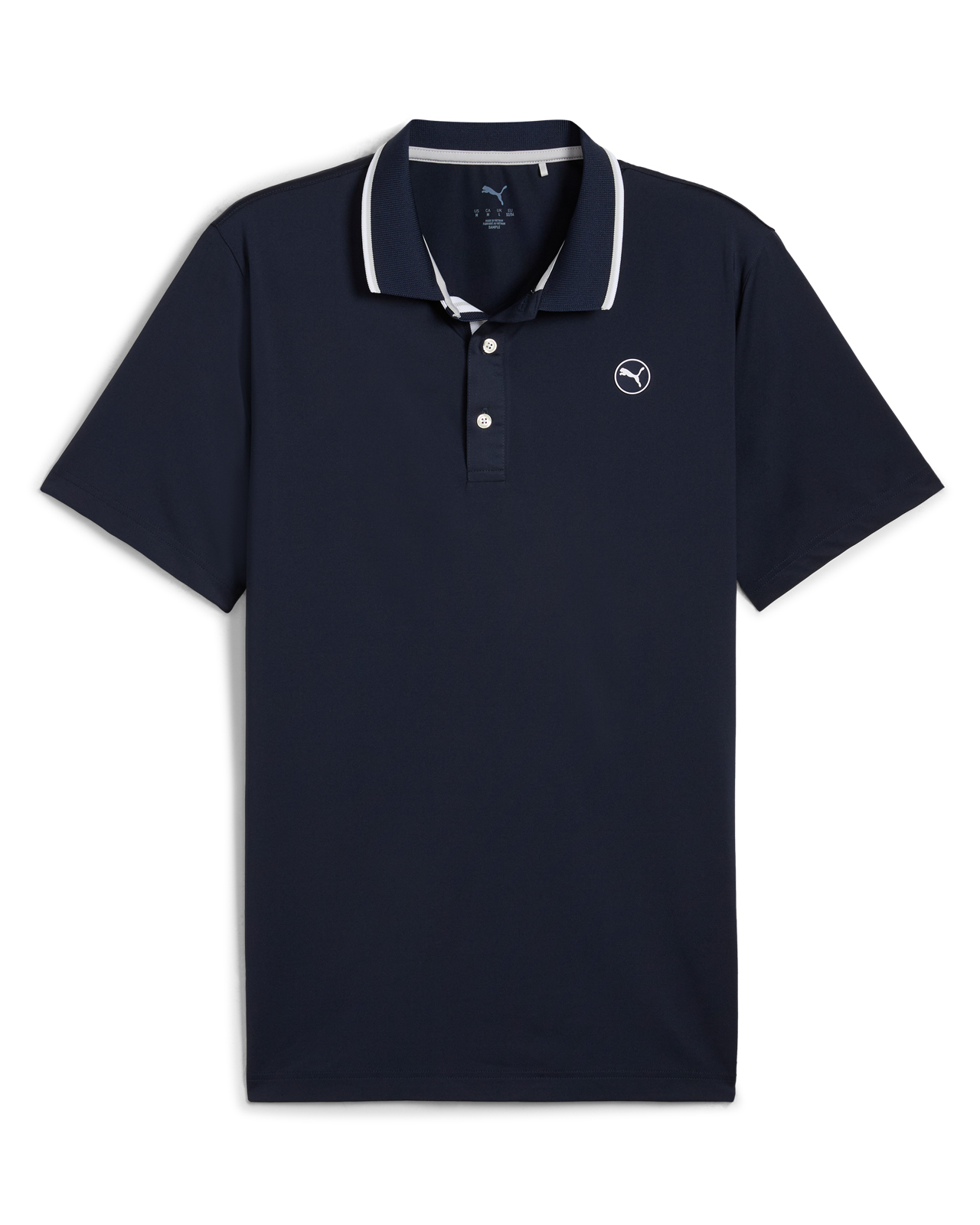 Elevated Solid, Polo, Herre - deep_navy