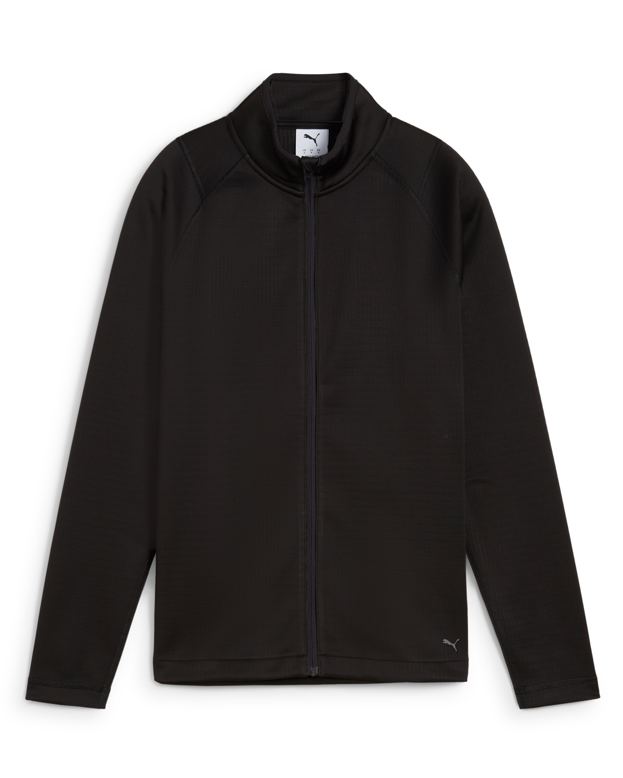 Waffle Fleece, Mellemlagstrøje, Dame - black