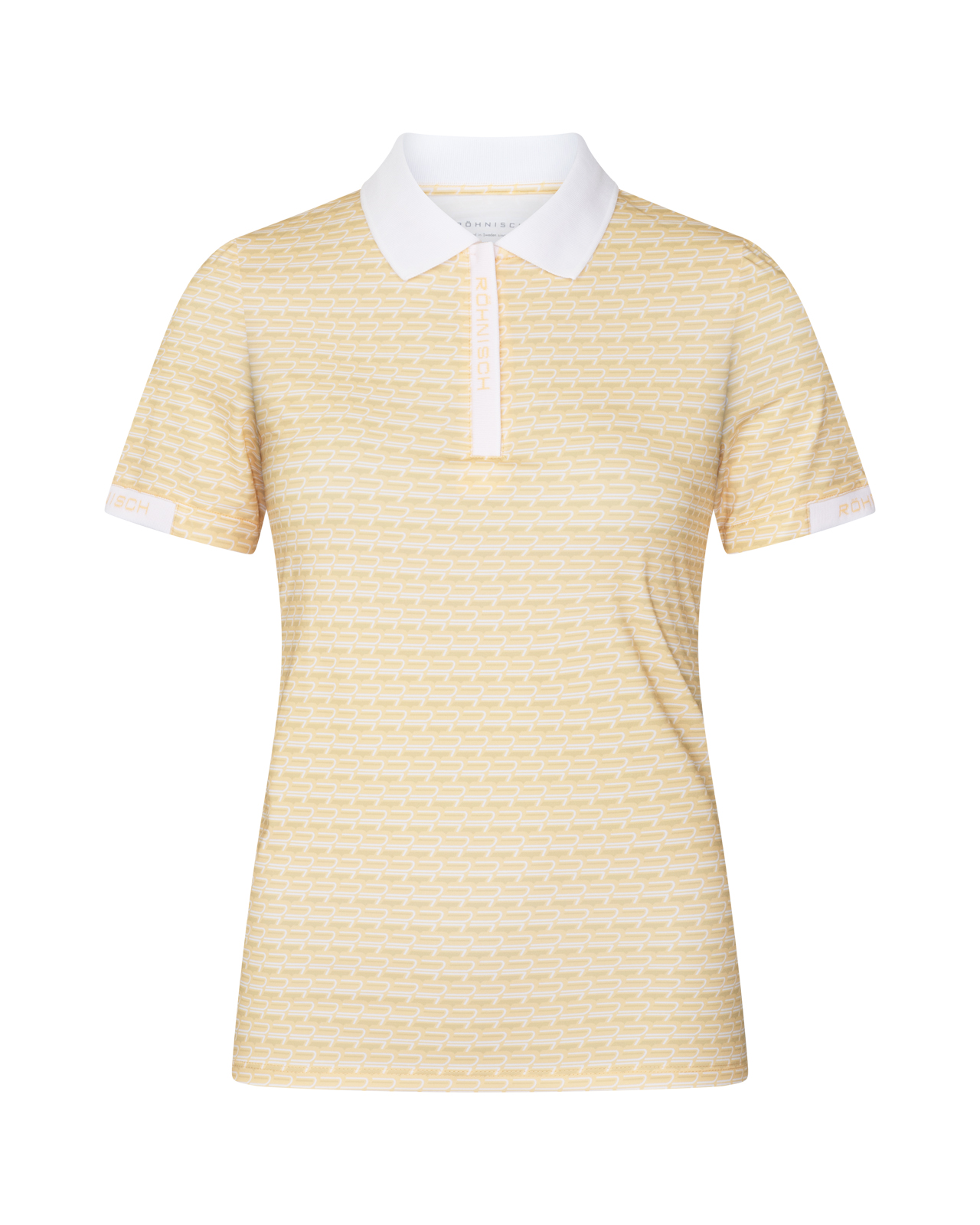 Abby, Polo, Dame - monogram_peach