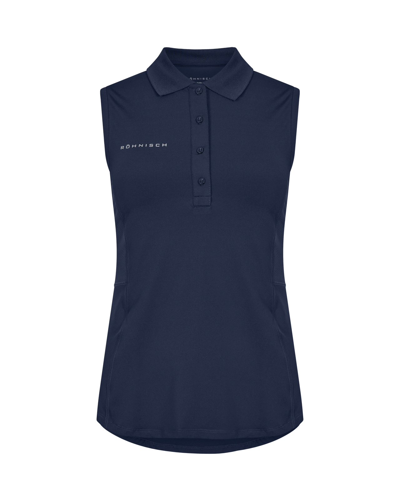 Nicky, Ærmeløs polo, Dame - navy