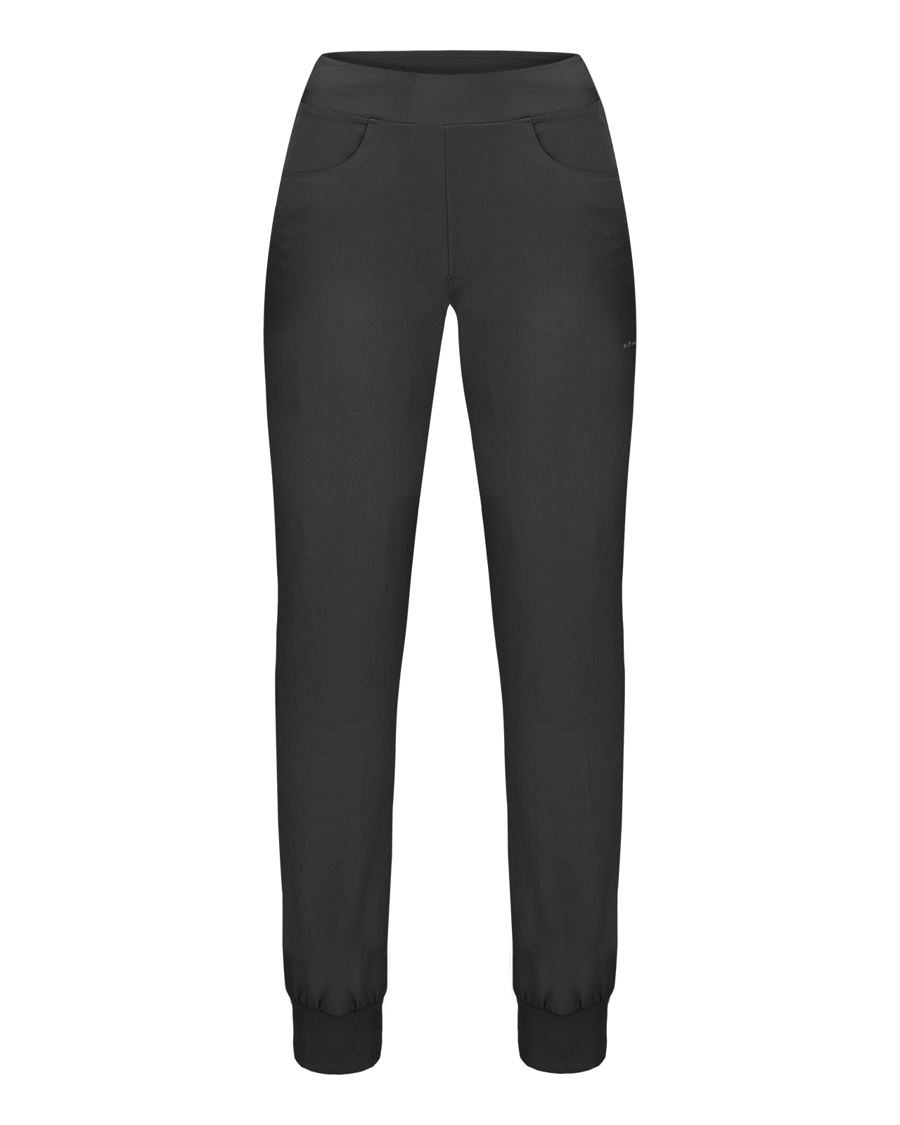 Twill Stretch Pull on, Bukser, Dame - black