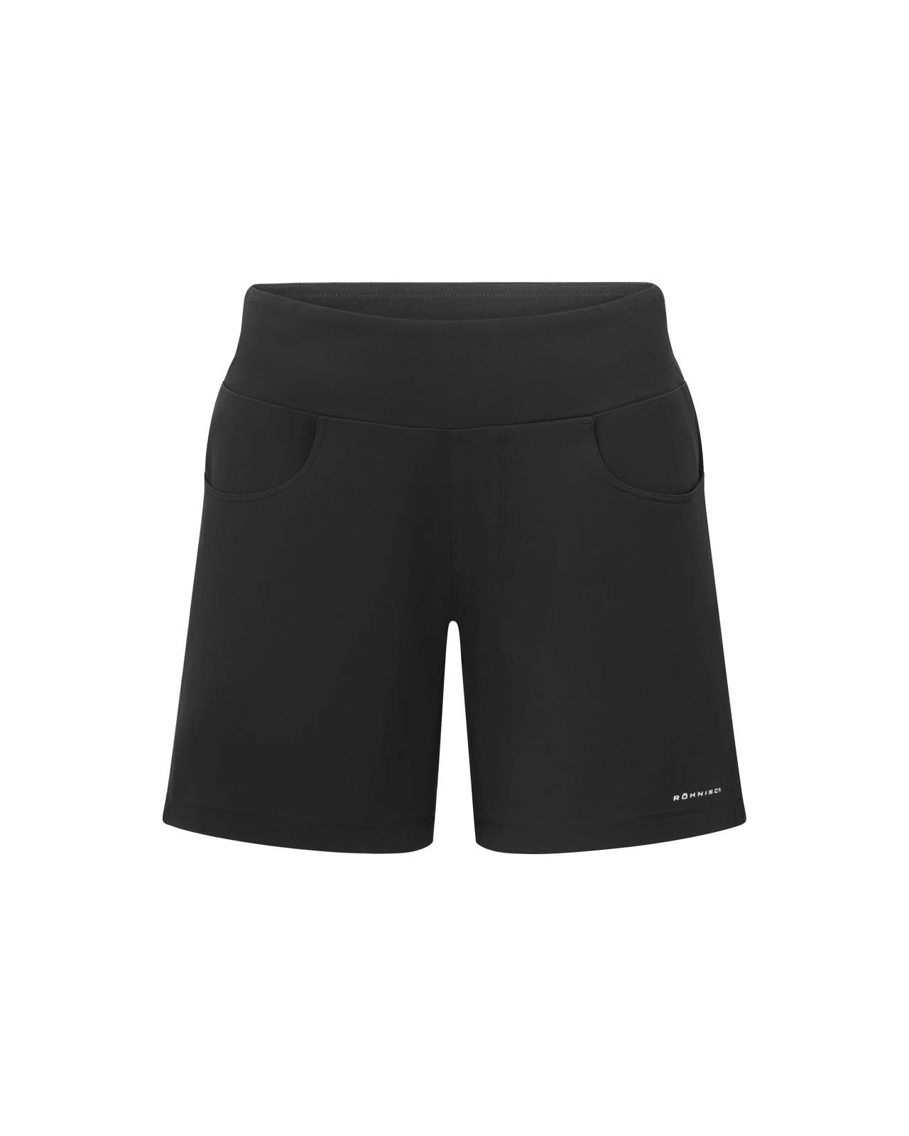 Twill Stretch, Shorts, Dame - black
