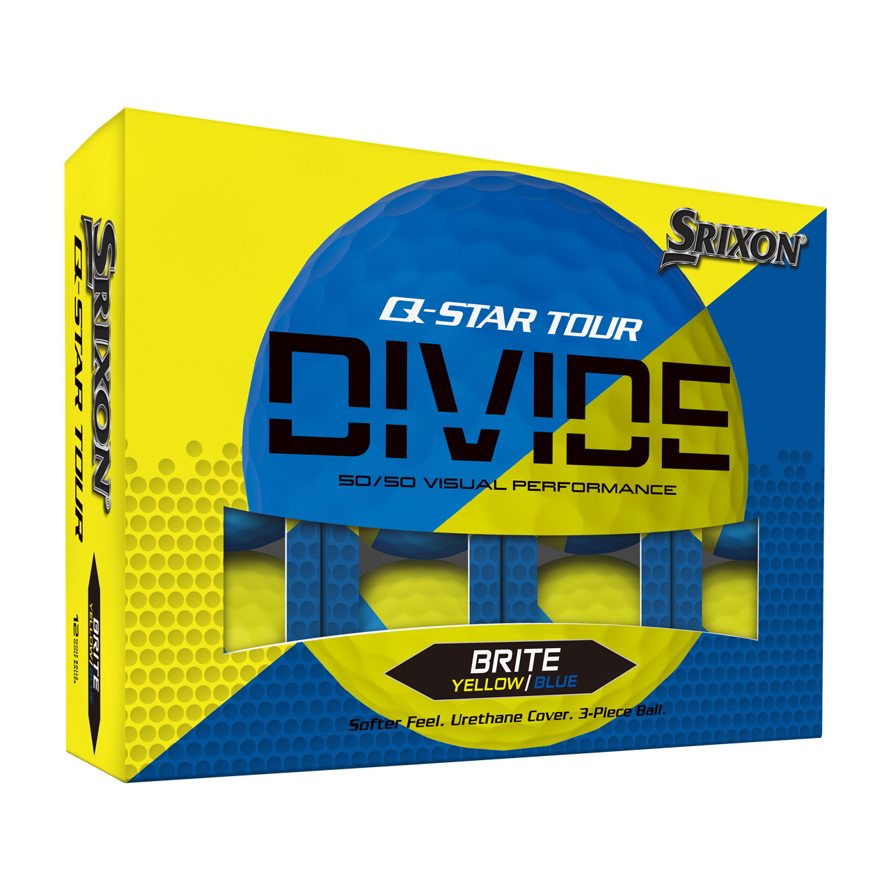 Q-Star Tour Divide 2, Bolde 3-pack - yellow_blue