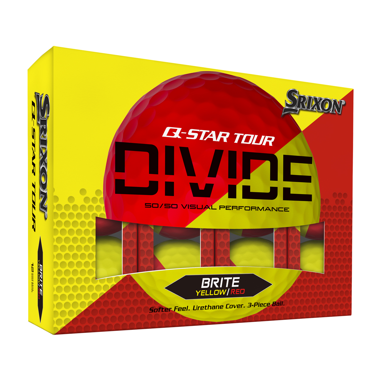 Q-Star Tour Divide 2, Bolde 3-pack - yellow_red