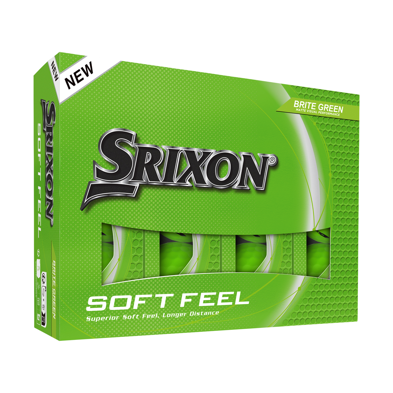 Soft Feel, Bolde 3-pack - green