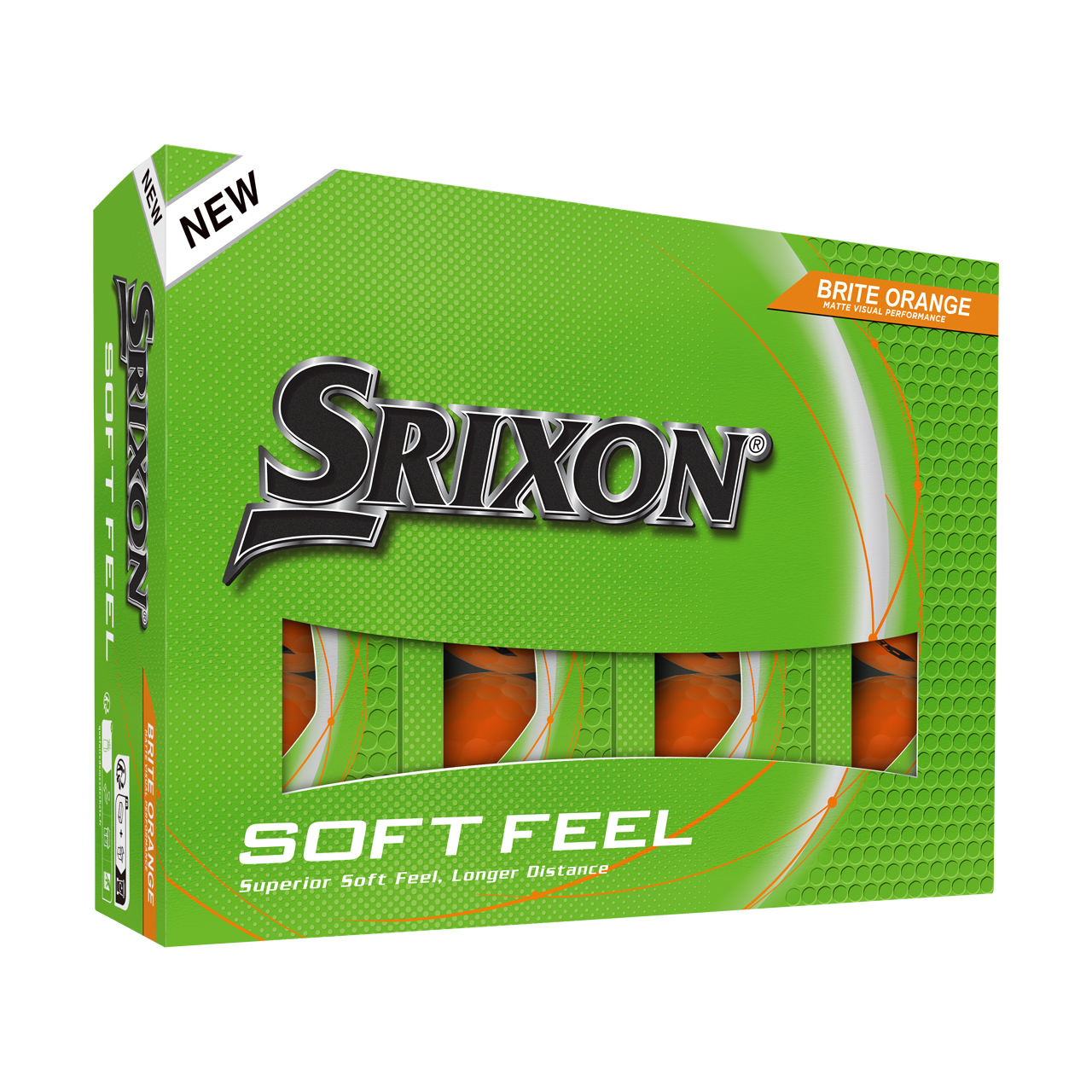 Soft Feel, Bolde 3-pack - orange