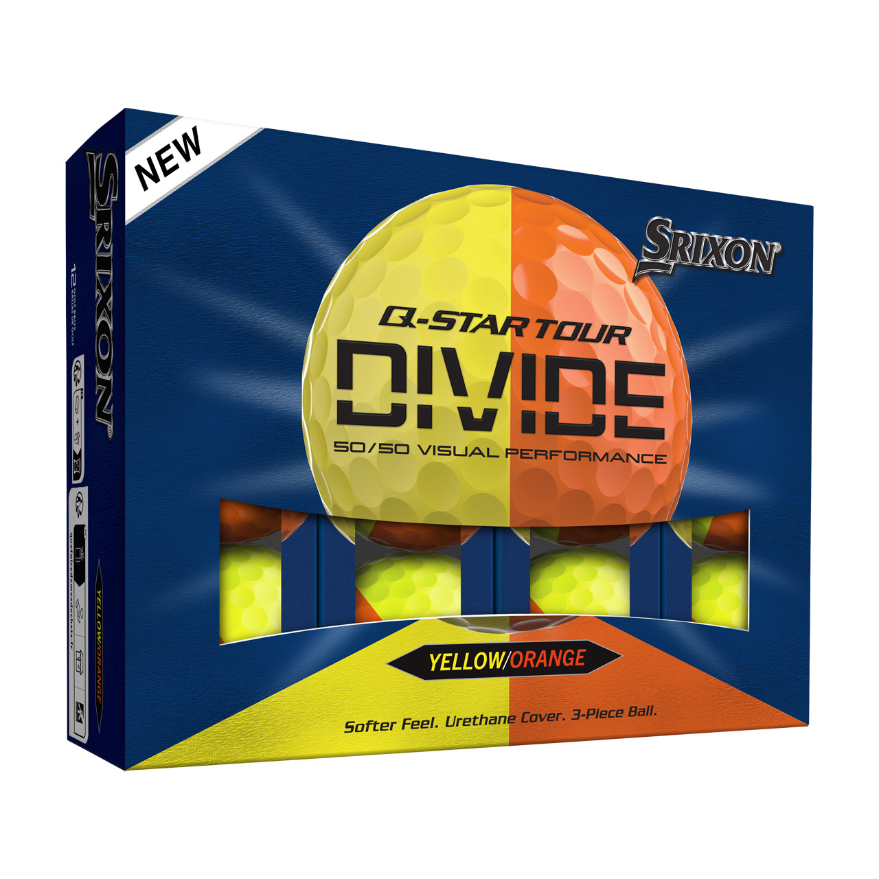 Q-Star Tour Divide, Bolde 3-pack - yellow_orange