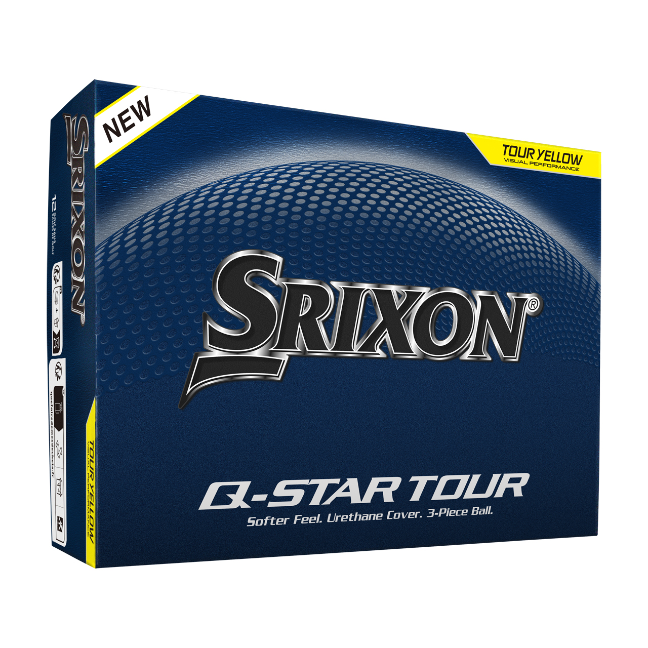 Q-Star Tour, Bolde 3-pack - yellow