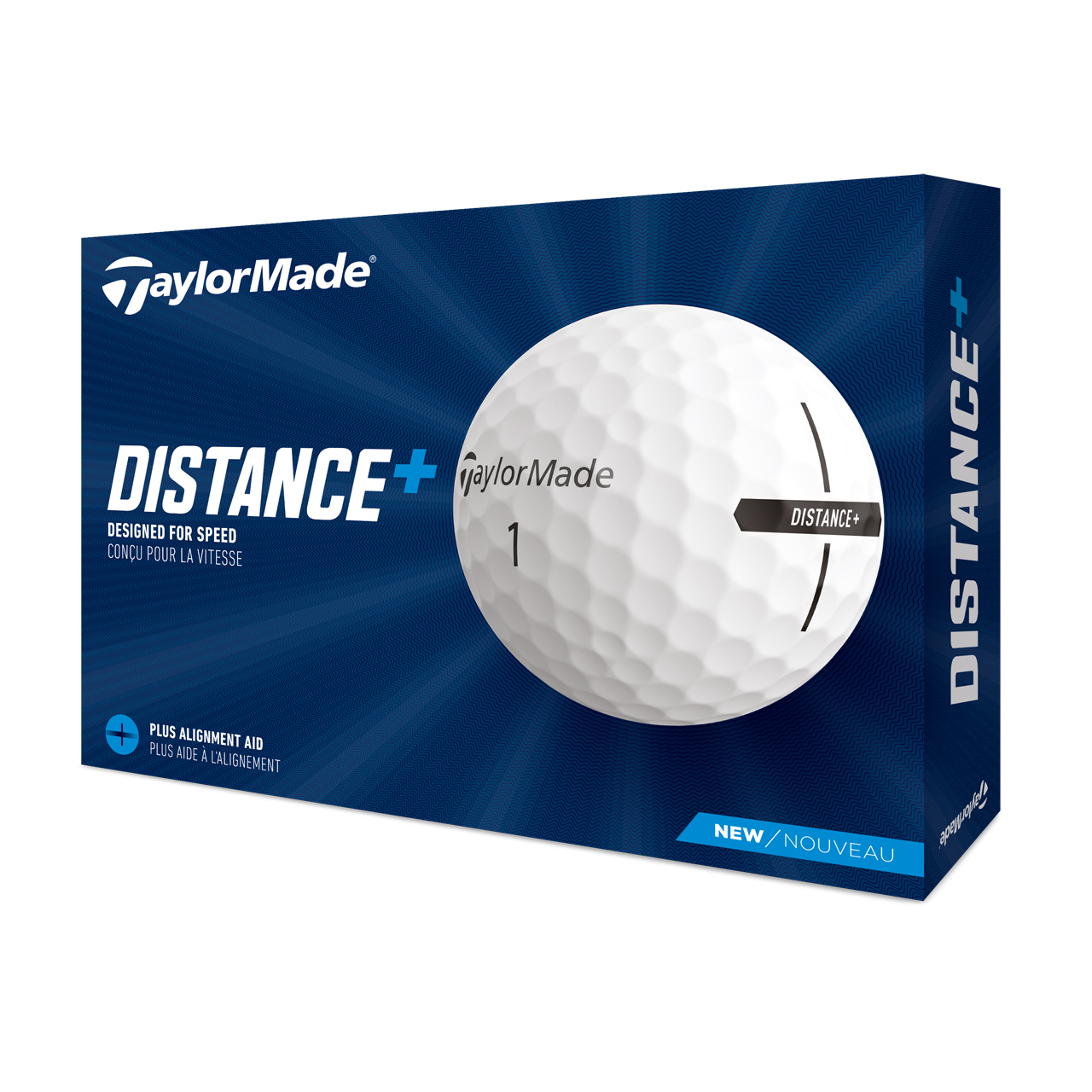 Distance+, Bolde 3-pack - Wh