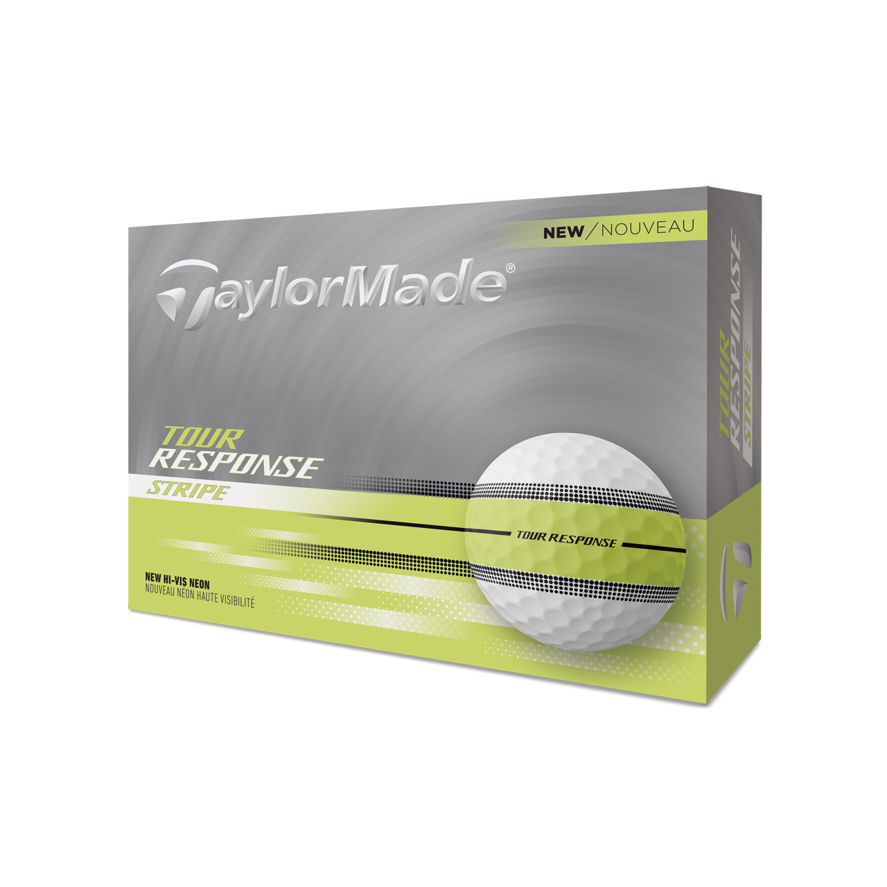 Tour Response Neon Stripe, Bolde 3-pack - neon_yellow