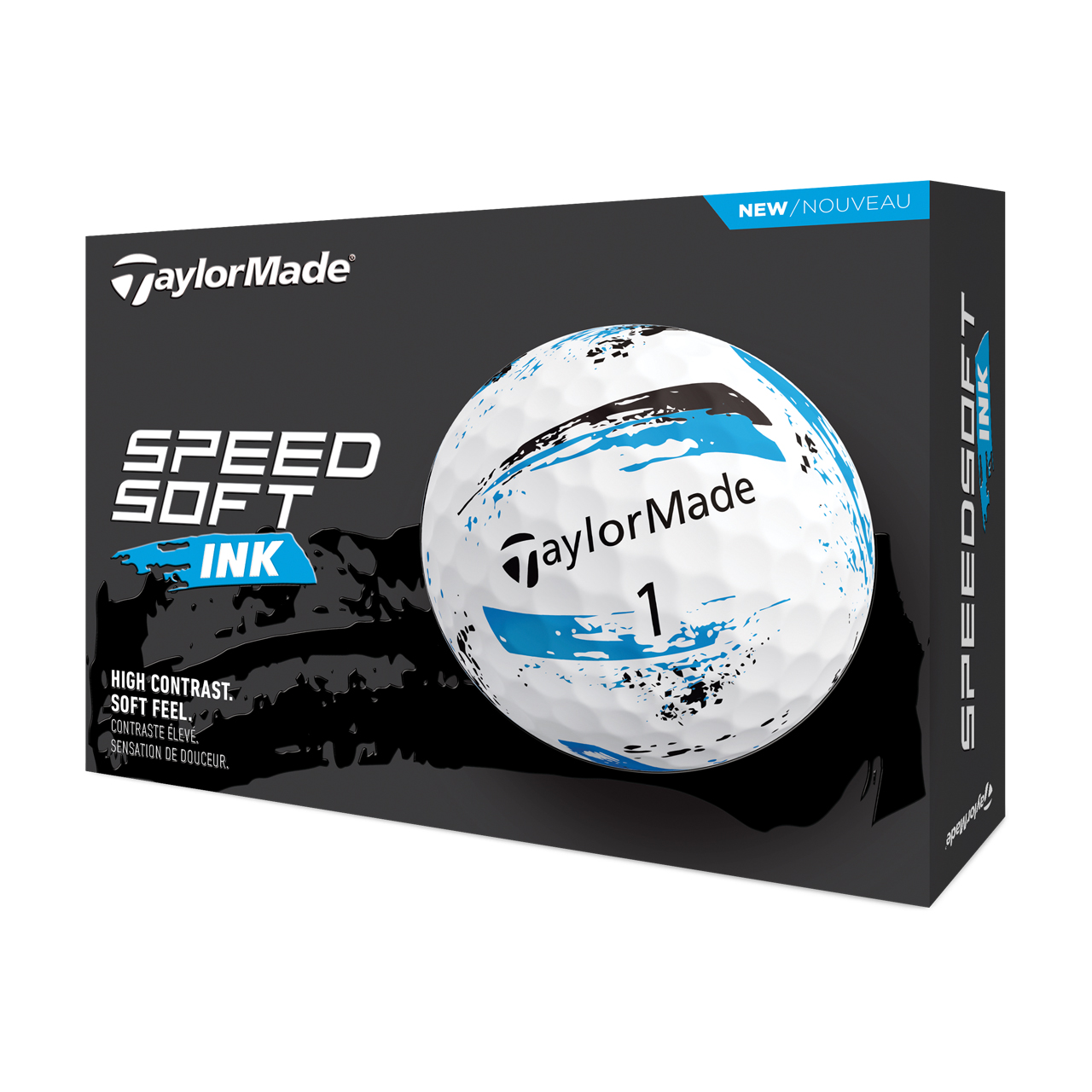 SpeedSoft Ink, Bolde 3-pack - blue
