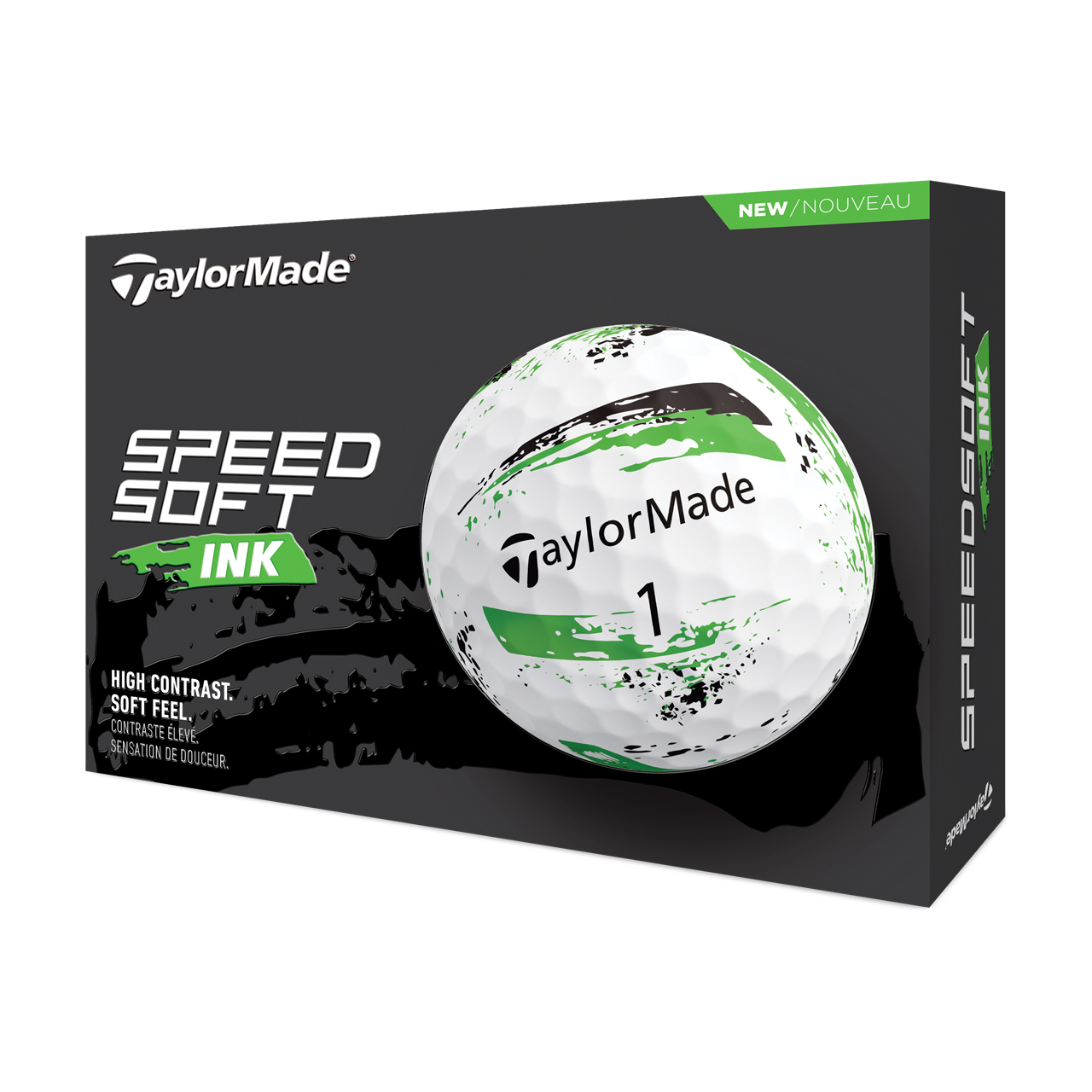 SpeedSoft Ink, Bolde 3-pack - green