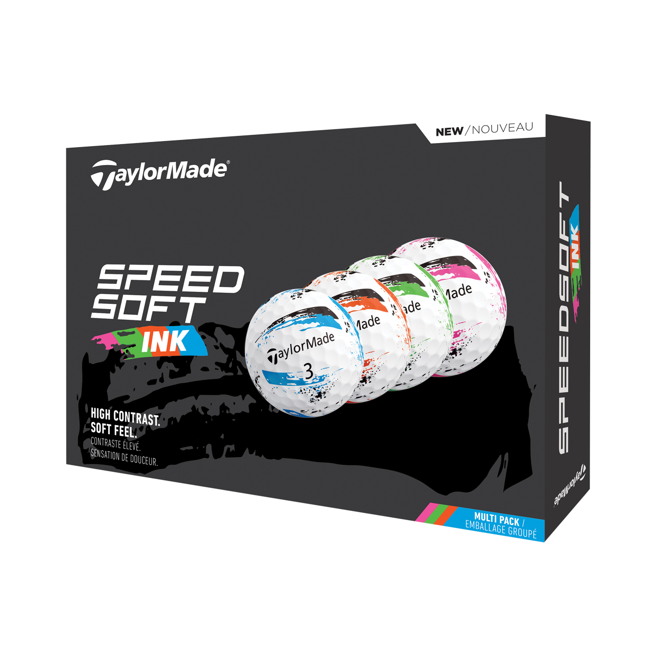 SpeedSoft Ink, Bolde 3-pack - multi