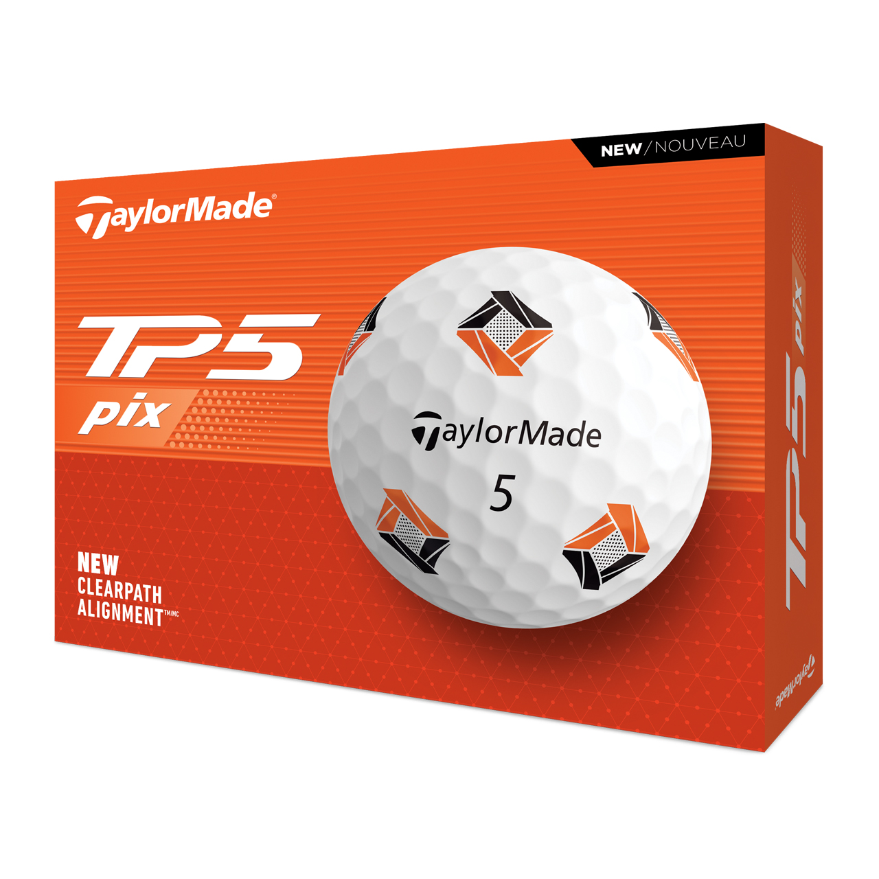 TP5 Pix, Bolde 3-pack - white