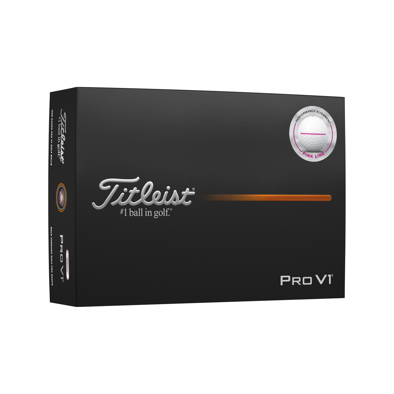 Pro V1 AIM Performance, Bolde 3-pack - pink