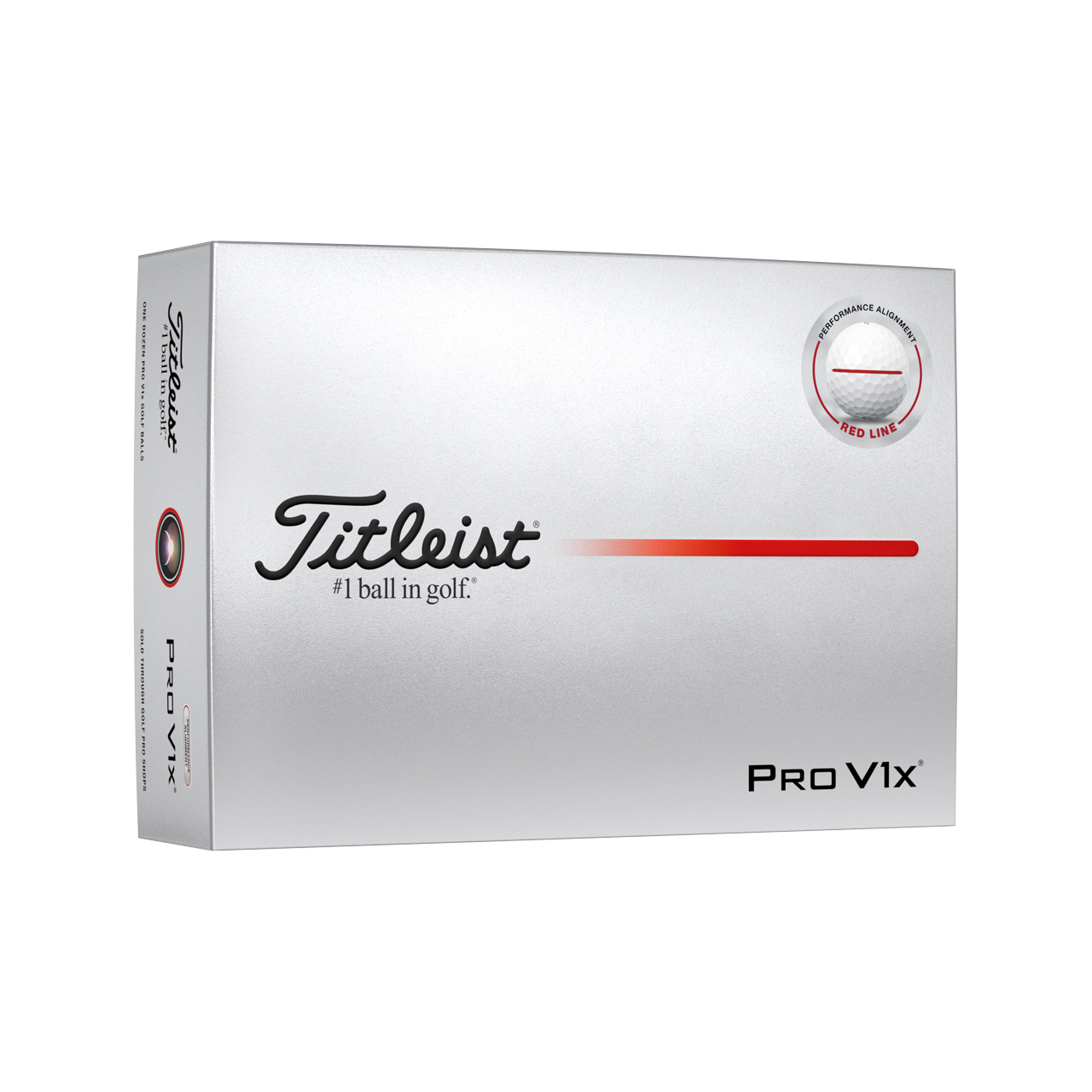 Pro V1x AIM Performance, Bolde 3-pack - red