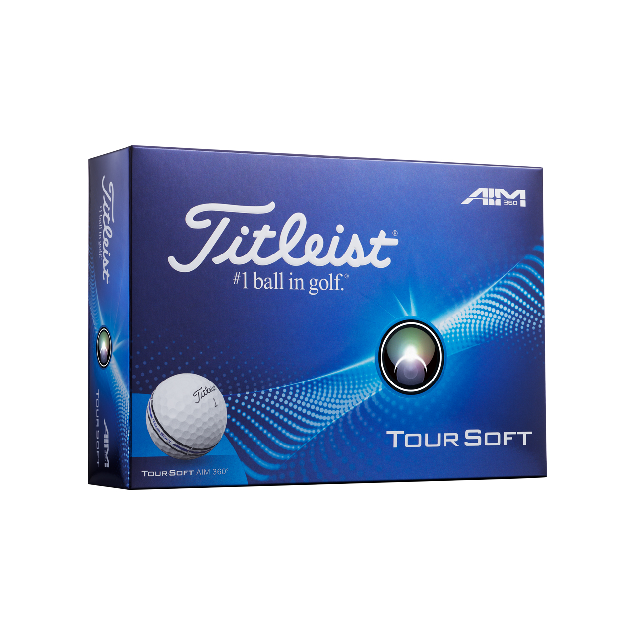 Tour Soft AIM 360, Bolde 3-pack - white