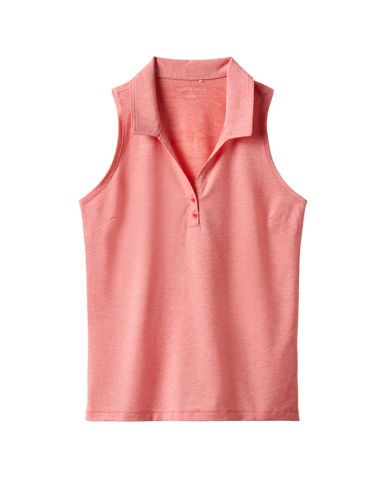 Featherweight, Ærmeløs Polo, Dame - heather_porcelain_ro