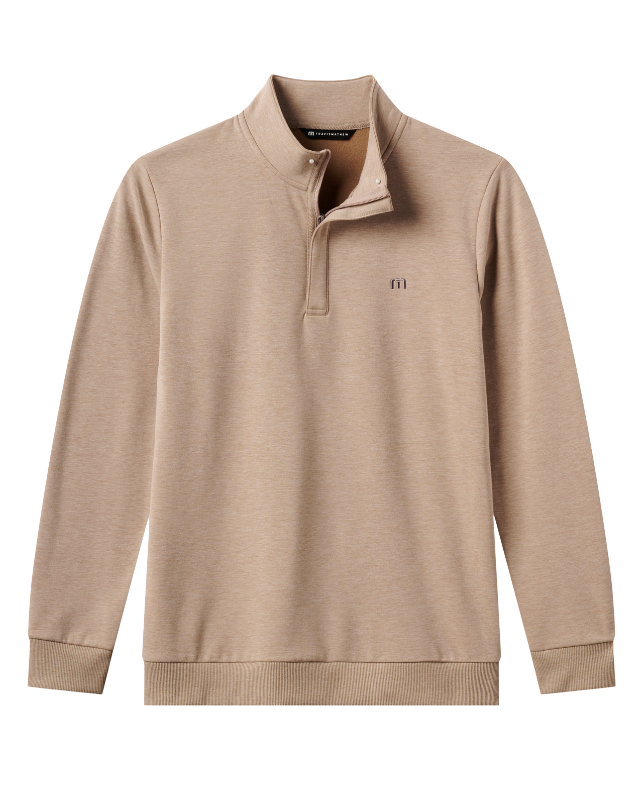 Cloud Quarter Zip 2.0, Sweater, Herre - heather_portabella_b