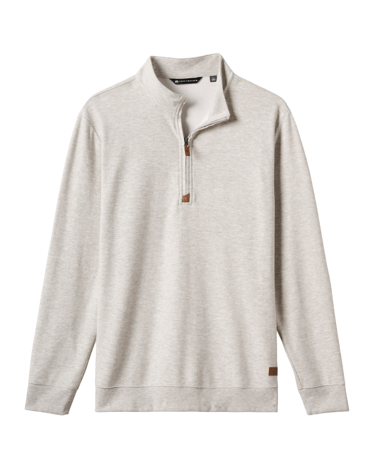 Cloud Quarter Zip, Sweater, Herre - heather_grey