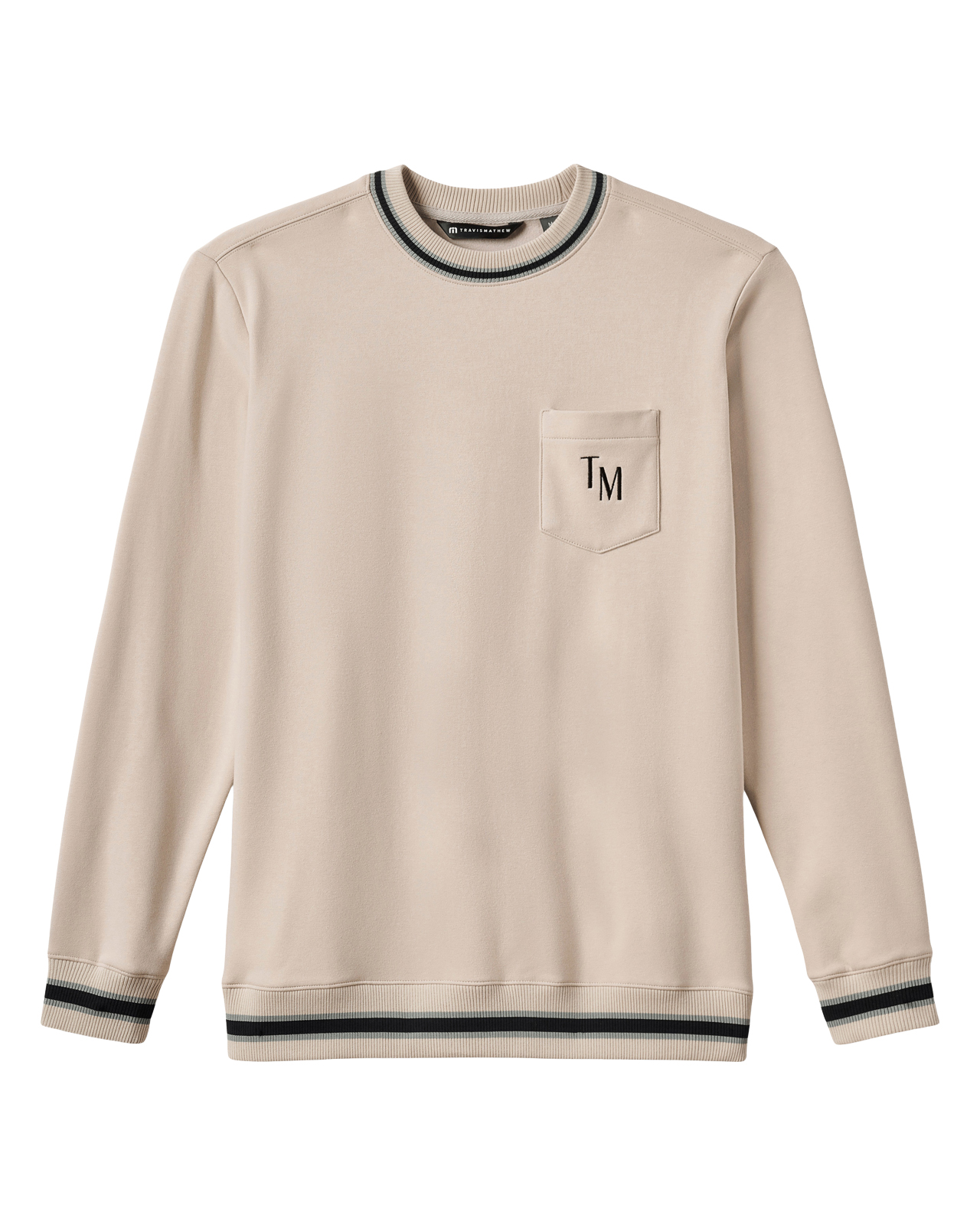 Cloud Precision Crew, Sweater, Herre - italian_sand