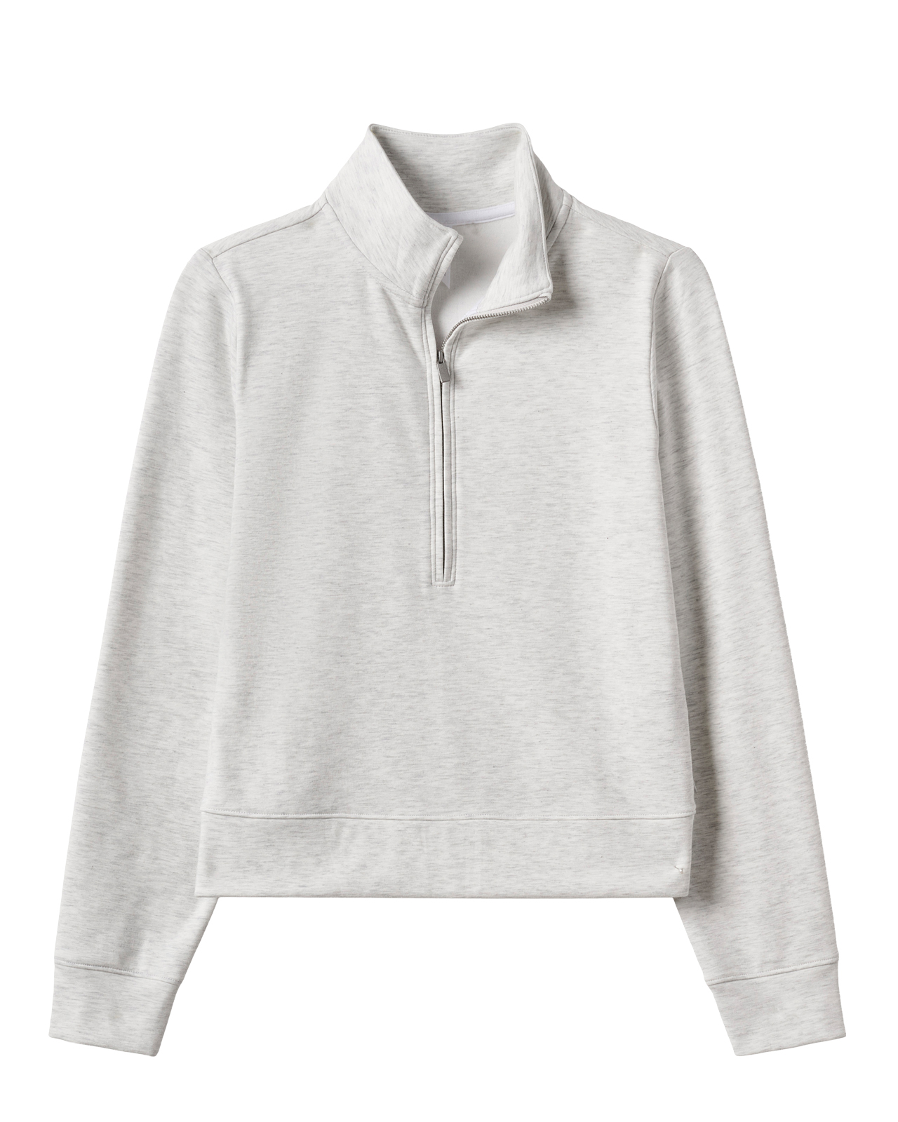 Cloud Half Zip, Sweater, Dame - heather_light_grey