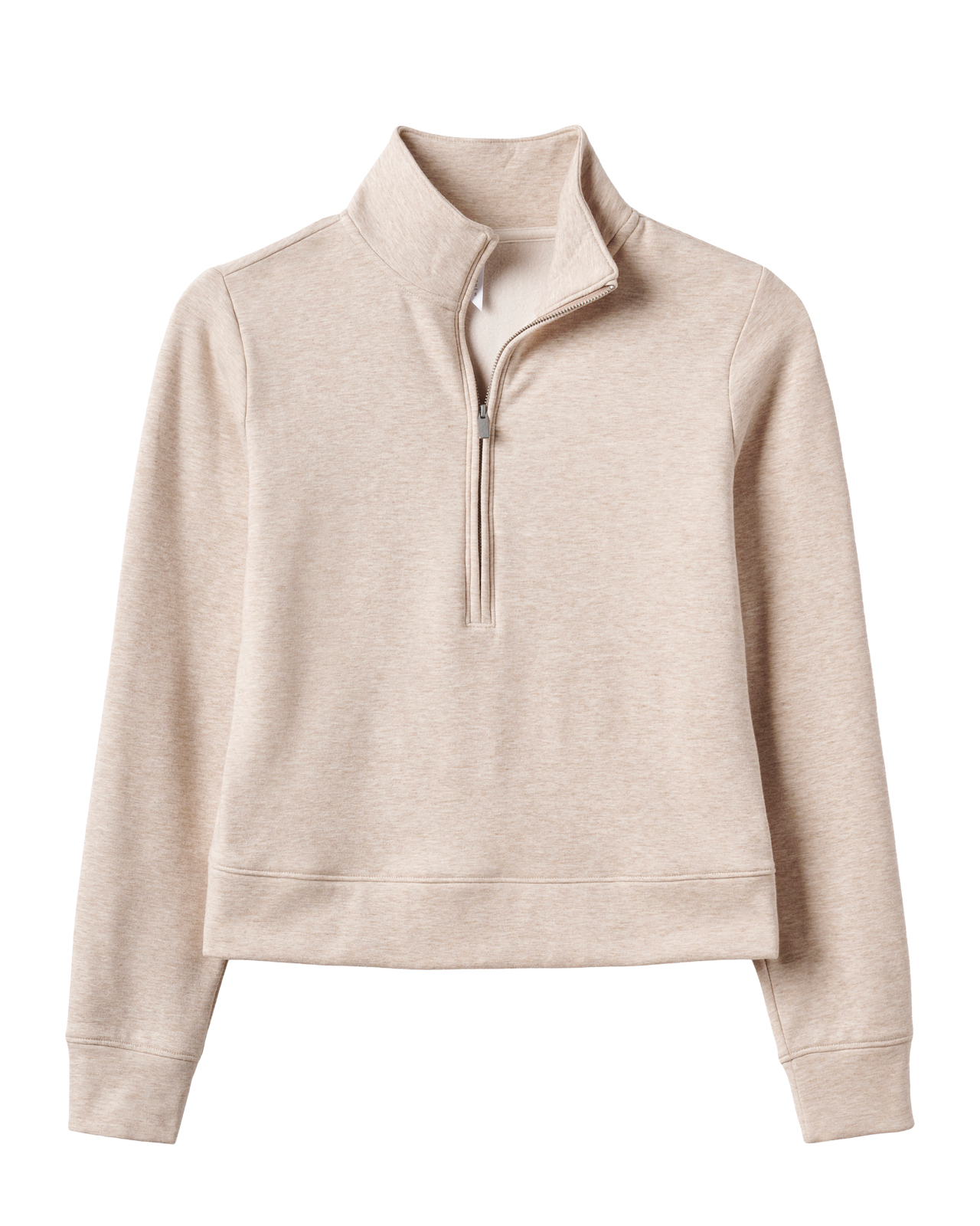 Cloud Half Zip, Sweater, Dame - heather_natural
