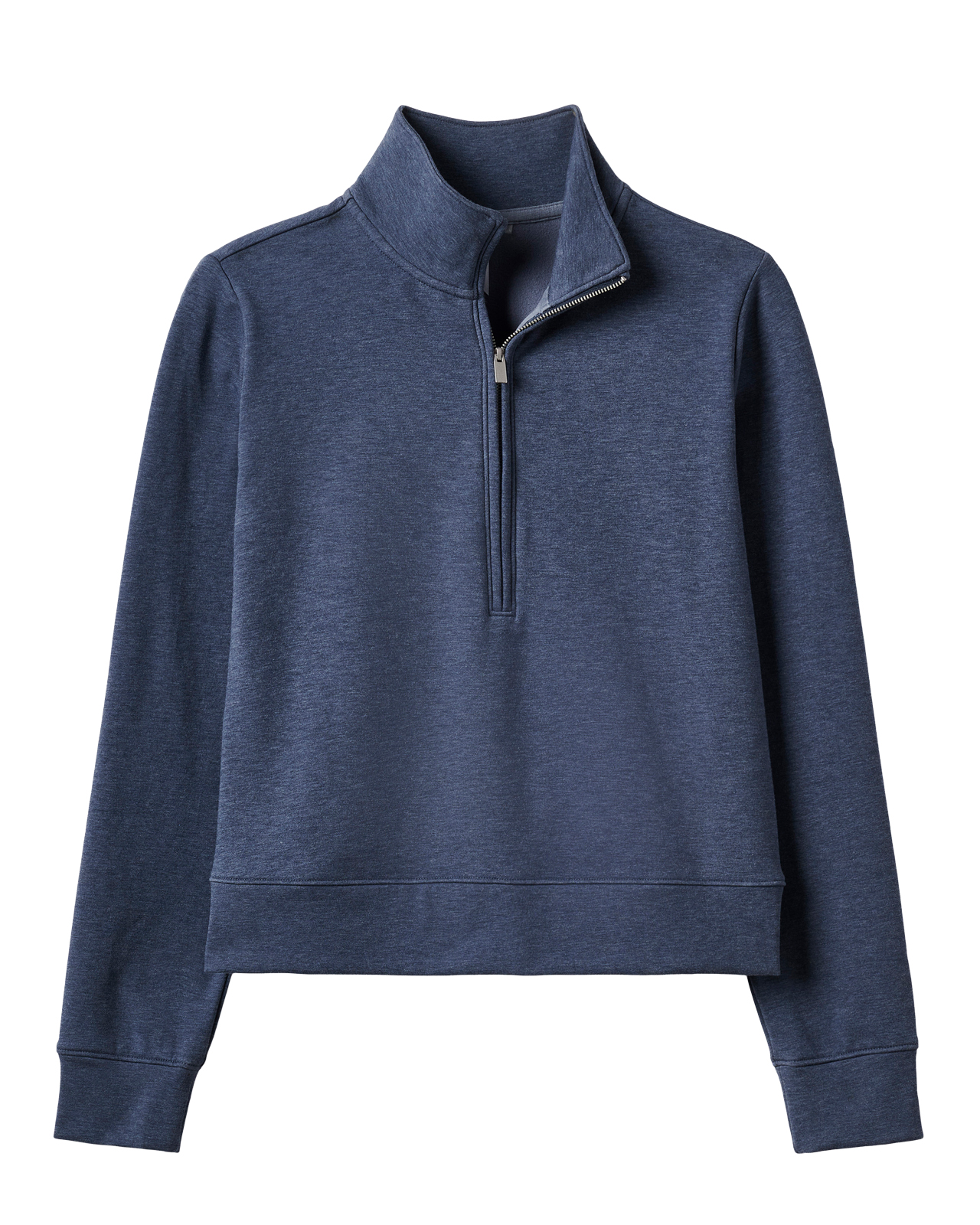 Cloud Half Zip, Sweater, Dame - heather_navy_blazer