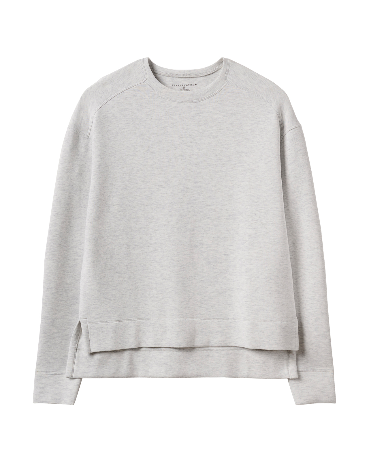 Skyloft Soft Crew, Sweater, Dame - heather_light_grey