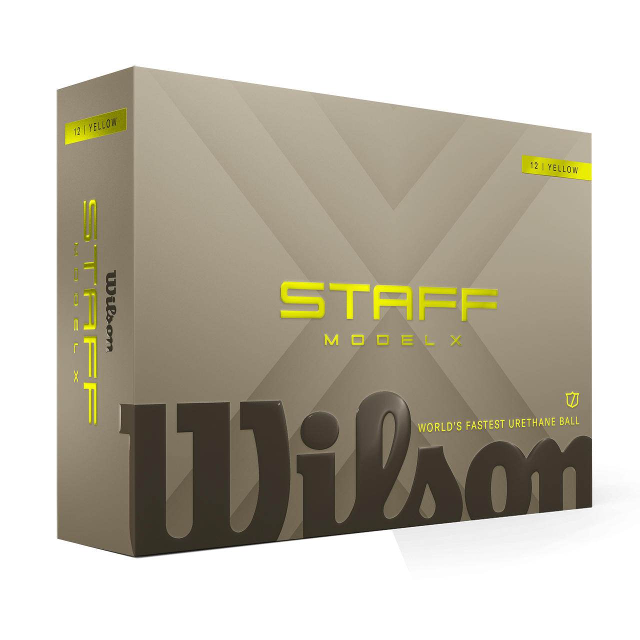 Staff Model X, Bolde 3-pack - yellow