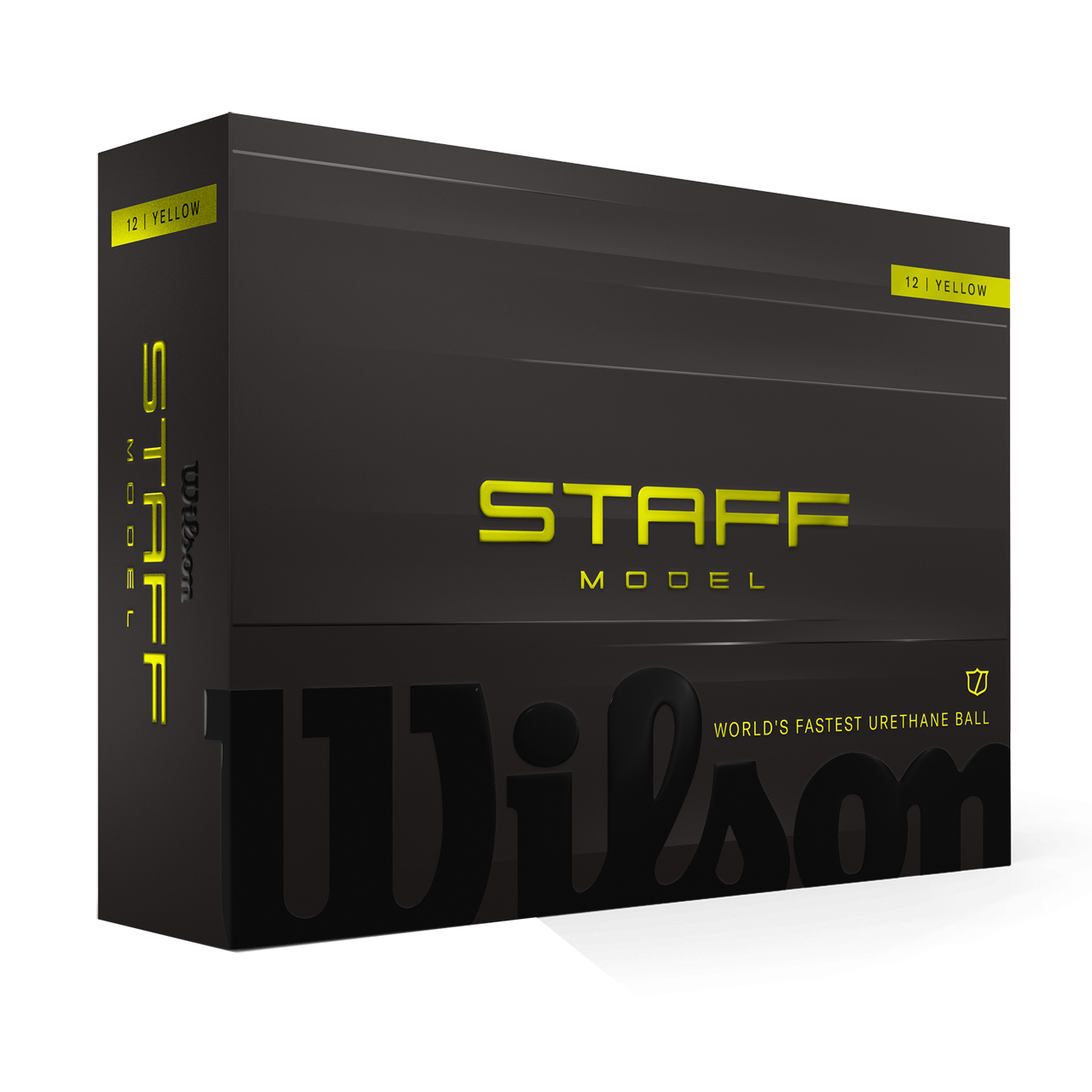 Staff Model, Bolde 3-pack - yellow