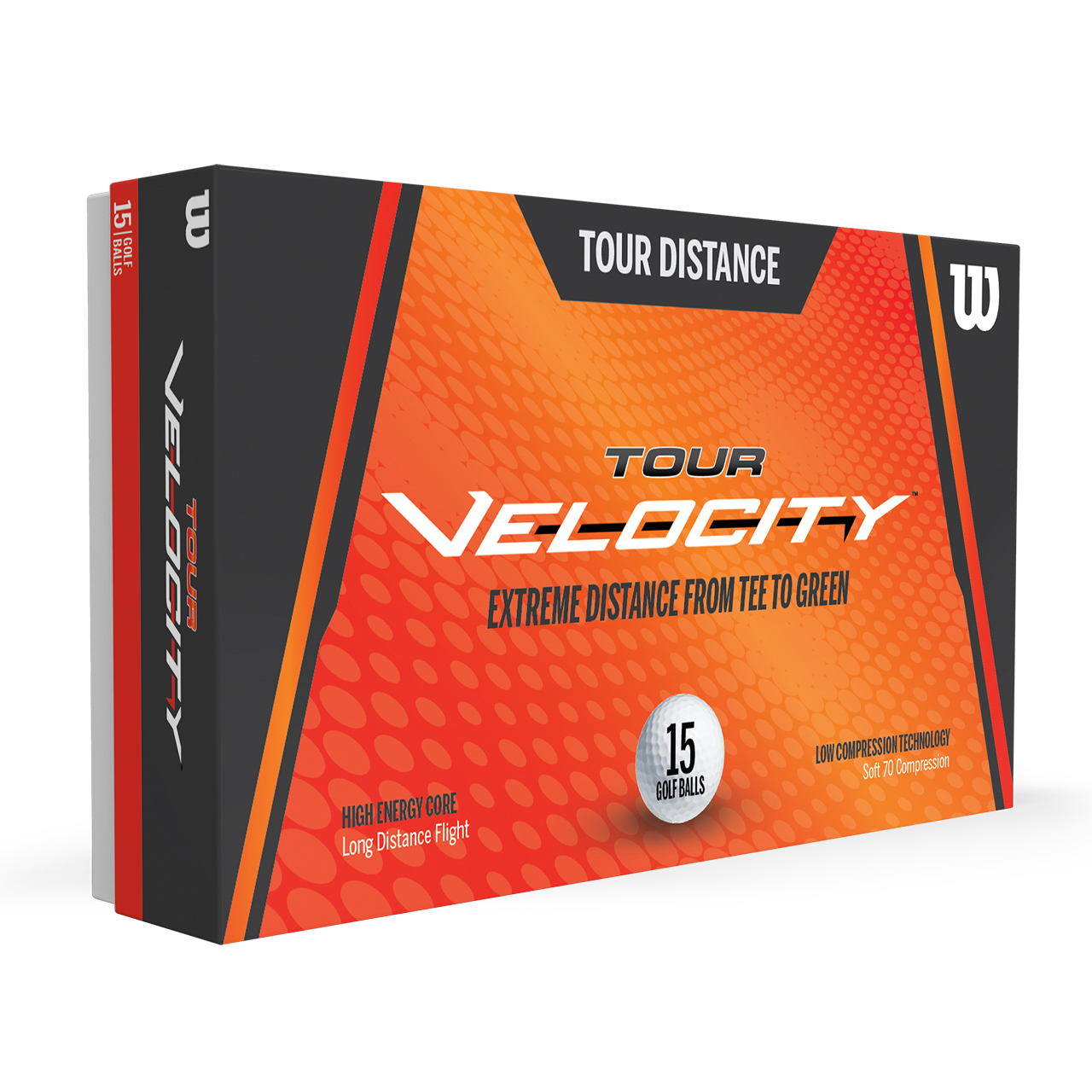 Tour Velocity Distance, Bolde 15-pack - white