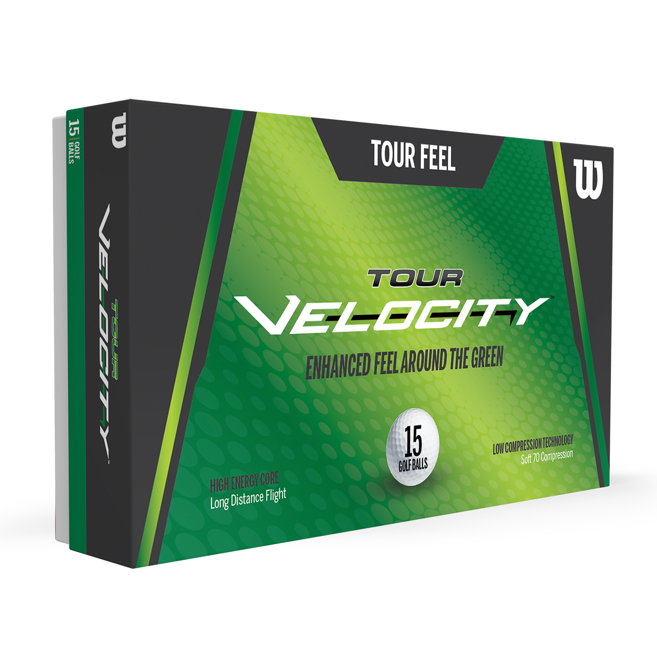 Tour Velocity Feel, Bolde 15-Pack - white